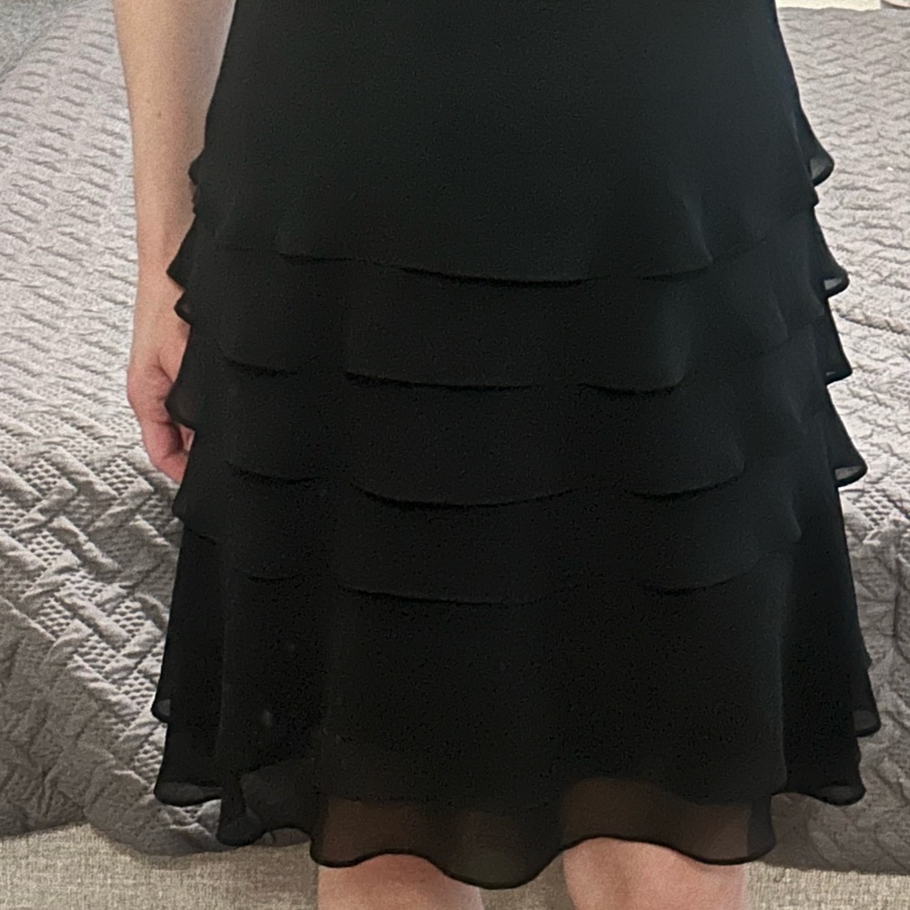 JS Collections Black Petite Dress